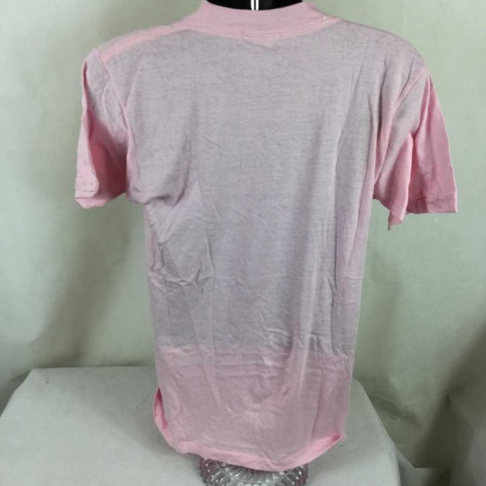 Vintage Pink unicorn Pegasus T-Shirt L - image 2