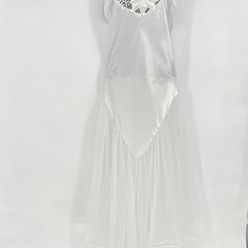 Vintage Henson Kickernick White Chiffon Southern … - image 2