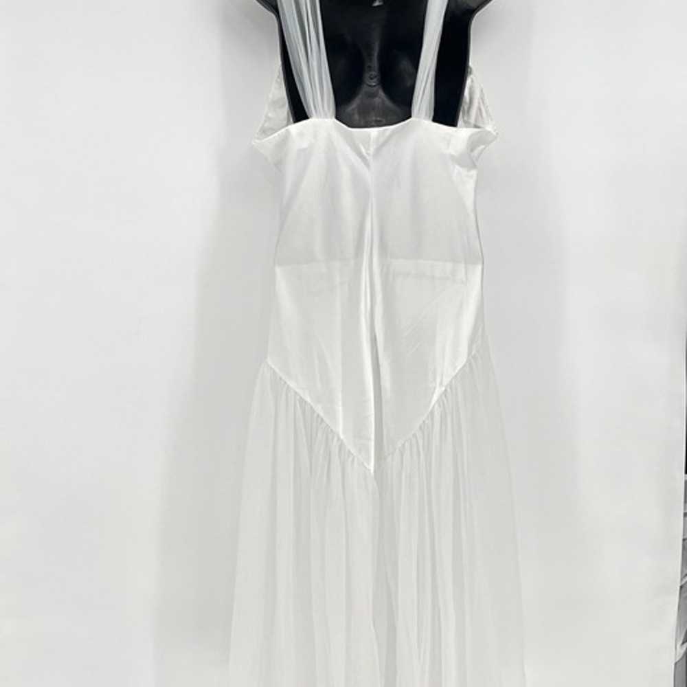 Vintage Henson Kickernick White Chiffon Southern … - image 6