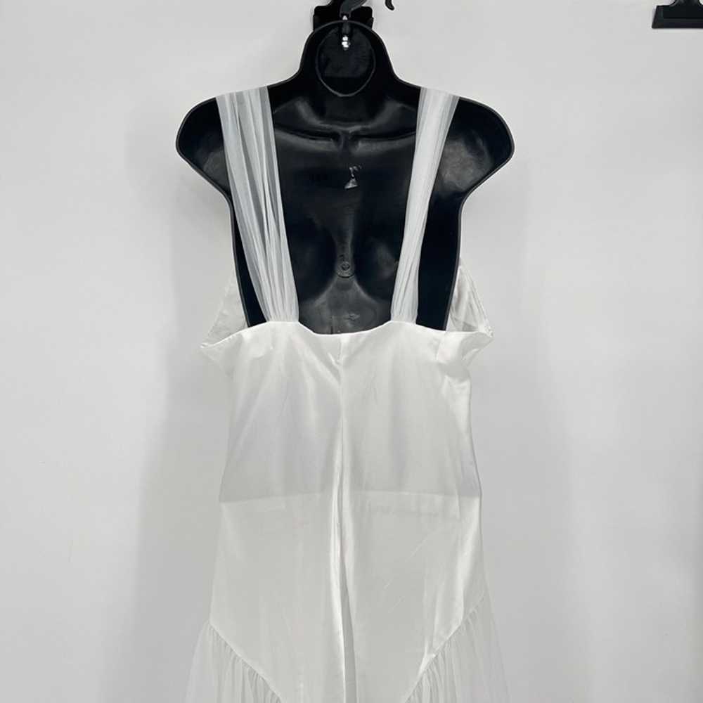 Vintage Henson Kickernick White Chiffon Southern … - image 7