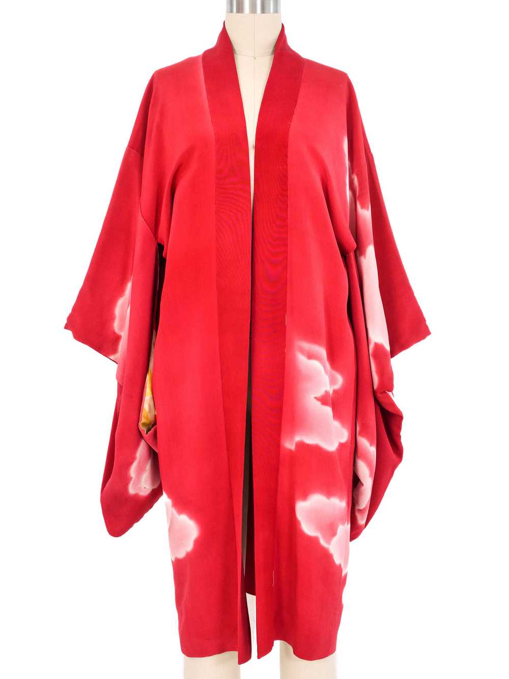 Airbrushed Cloud Print Kimono - image 2