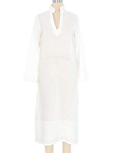 Loro Piana White Linen Caftan