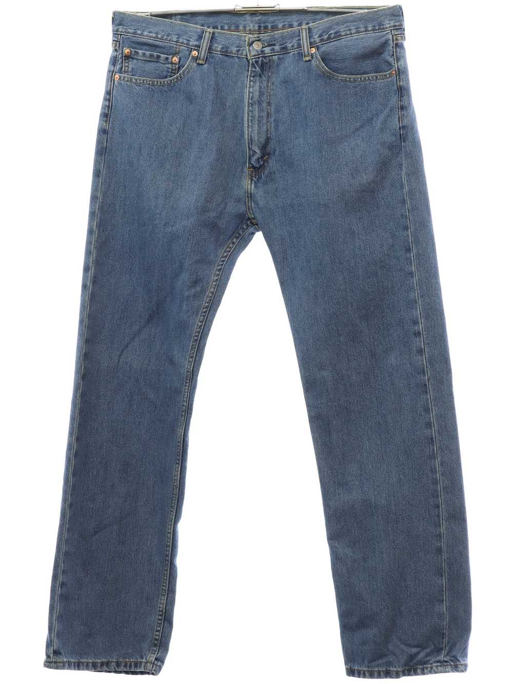 1990's Levis 505 Mens Levis 505s Stone Washed Den… - image 3