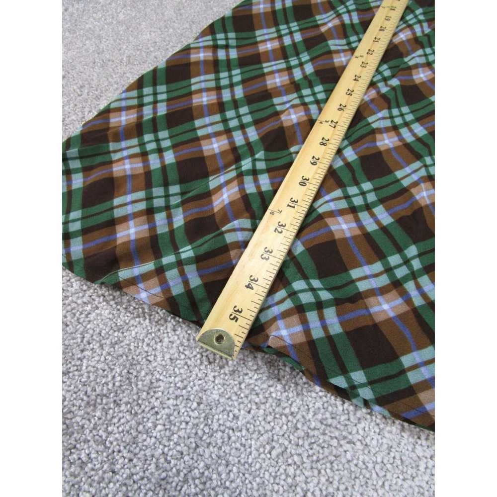 Reformation Reformation Skirt Womens 8 Green/Brow… - image 3