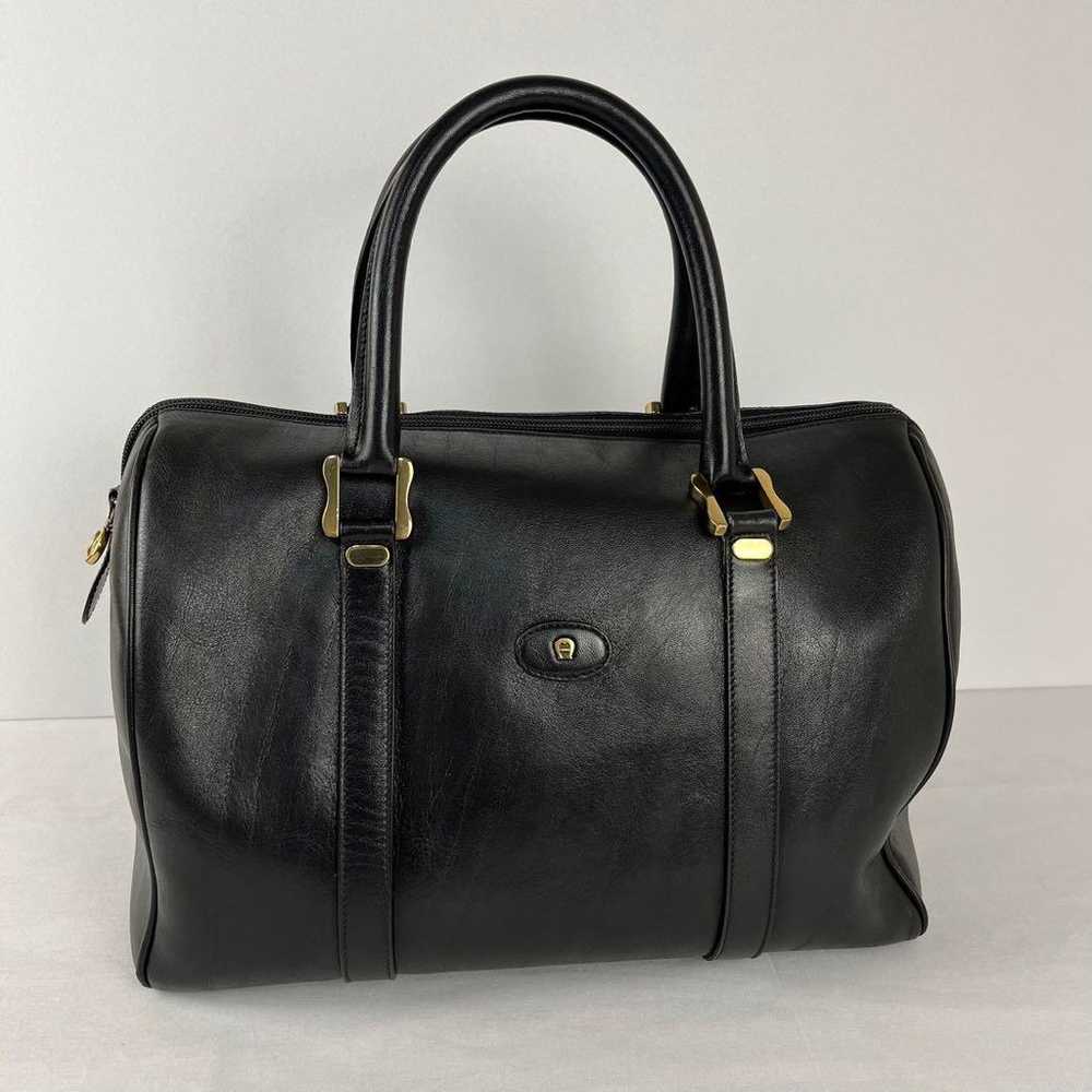 Etienne Aigner Mini Boston Bag Tote Bag Vintage B… - image 1