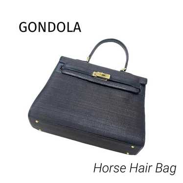 Rare GONDOLA Horsehair Handbag Gondola Vintage - image 1