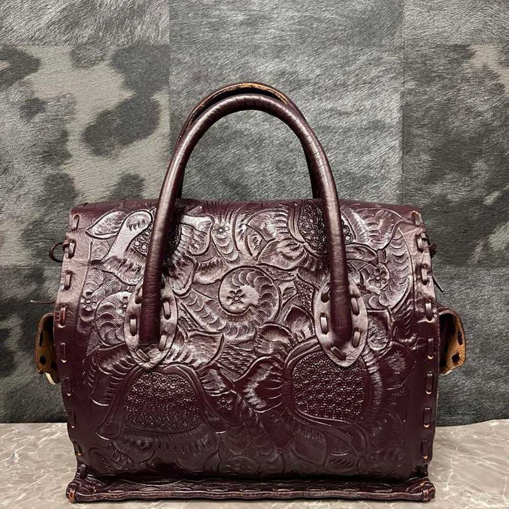 Carving Tribes Grace Continental Handbag Leather - image 3