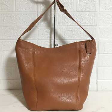 no24680 Old Coach 4927 Genuine Leather Shoulder Ba