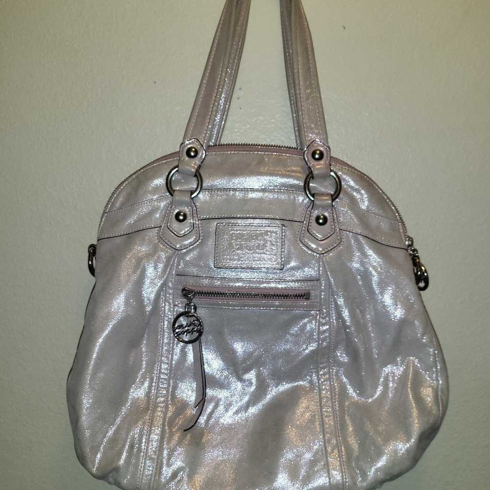 VINTAGE POPPY COACH HIGHLIGHT STARDUST SILVER 162… - image 1