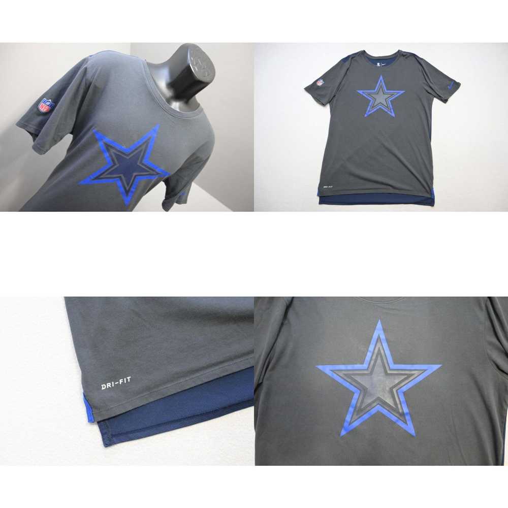 Nike Nike Gym Shirt Dri Fit NFL Dallas Cowboys Da… - image 4