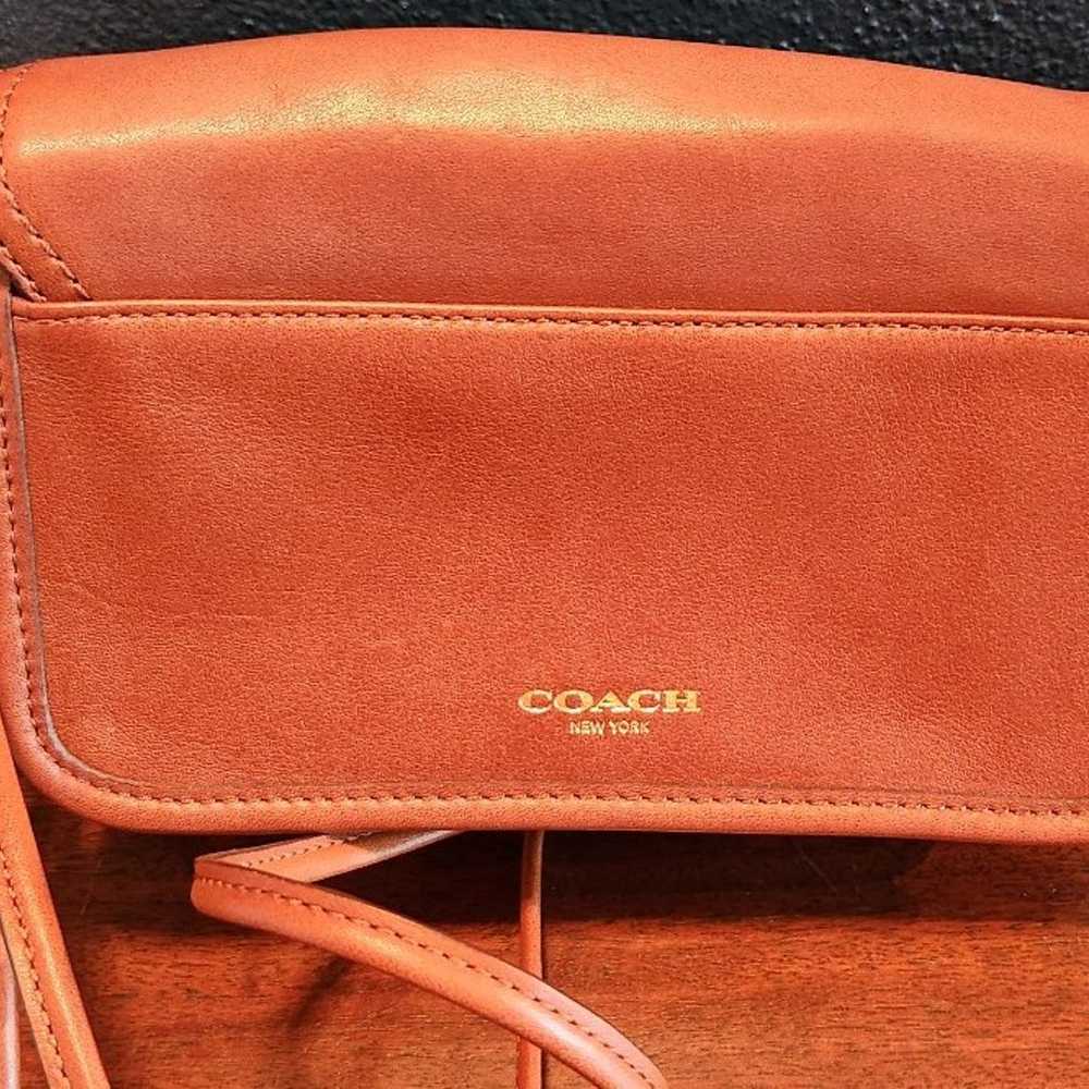 Vintage Coach Penny Legacy Crossbody Purse Brown - image 2