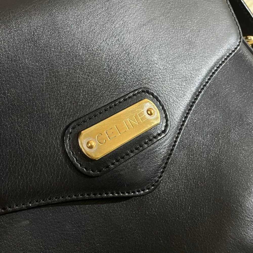 【Brand New】Celine Shoulder Bag 2way Logo Hardware… - image 6