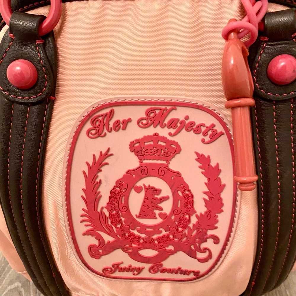 Vintage Y2K Juicy Couture pink bag - image 3