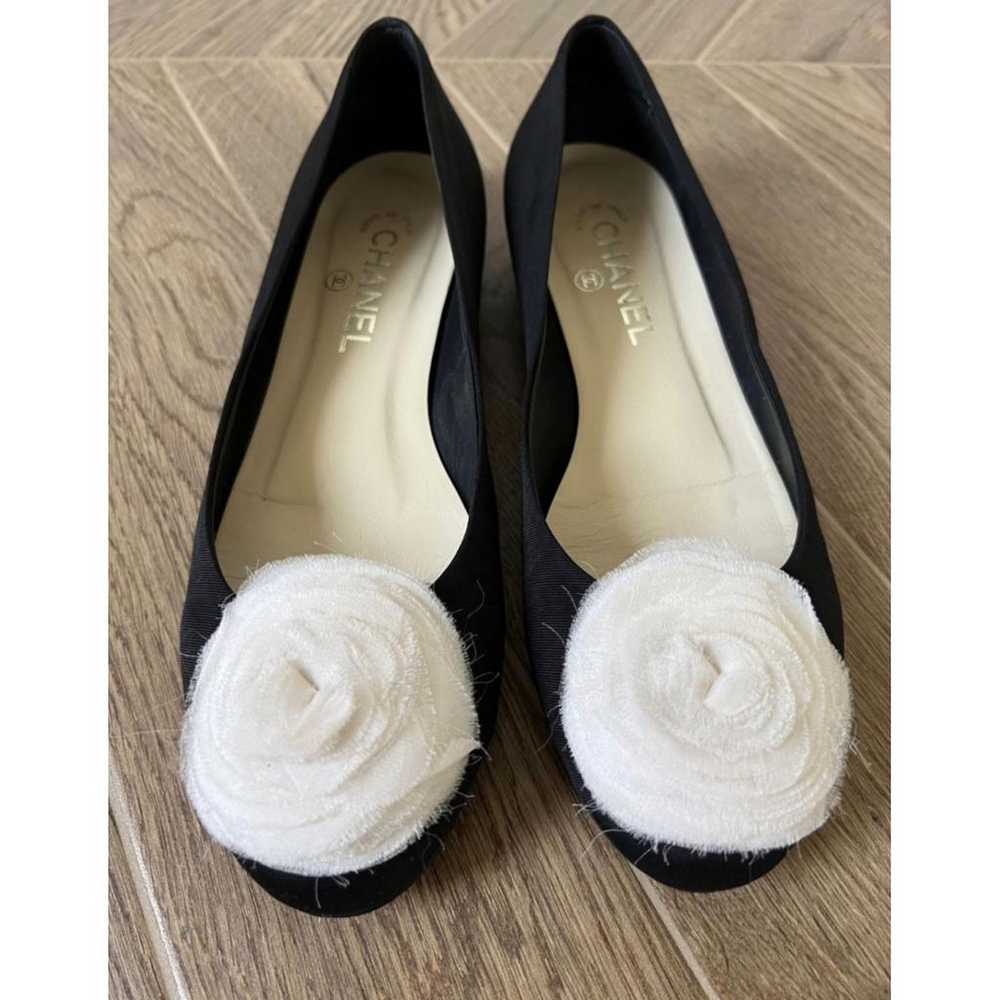 Chanel Cloth ballet flats - image 6