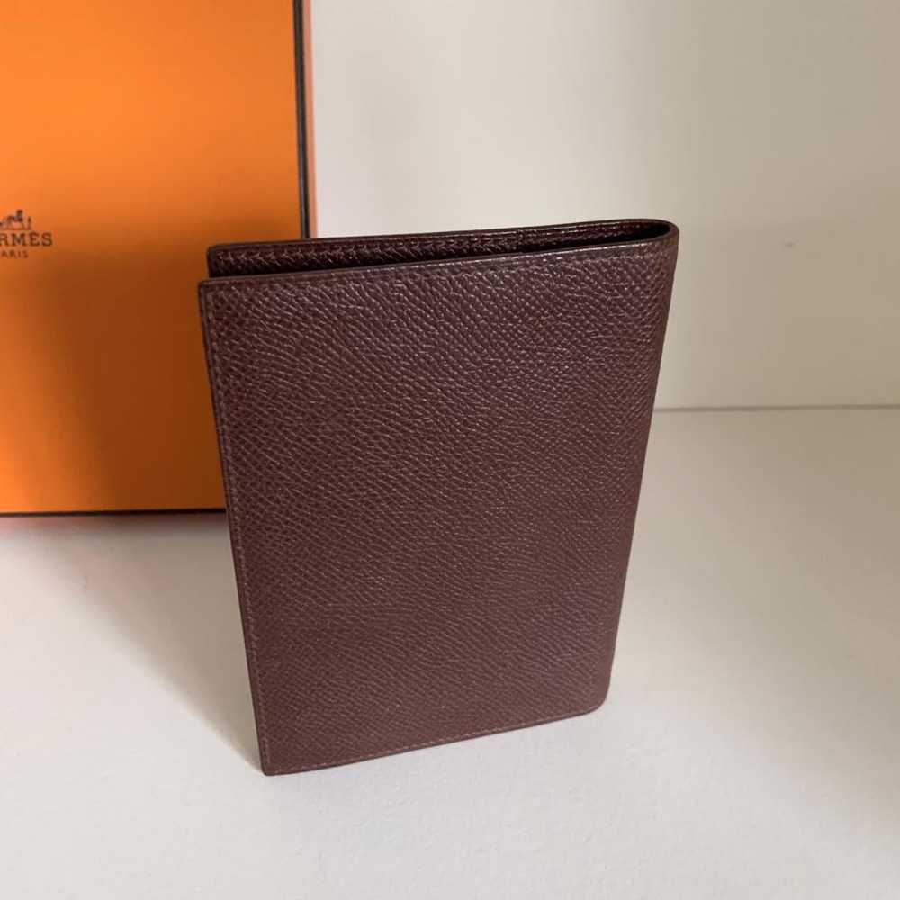 Hermès Leather purse - image 10