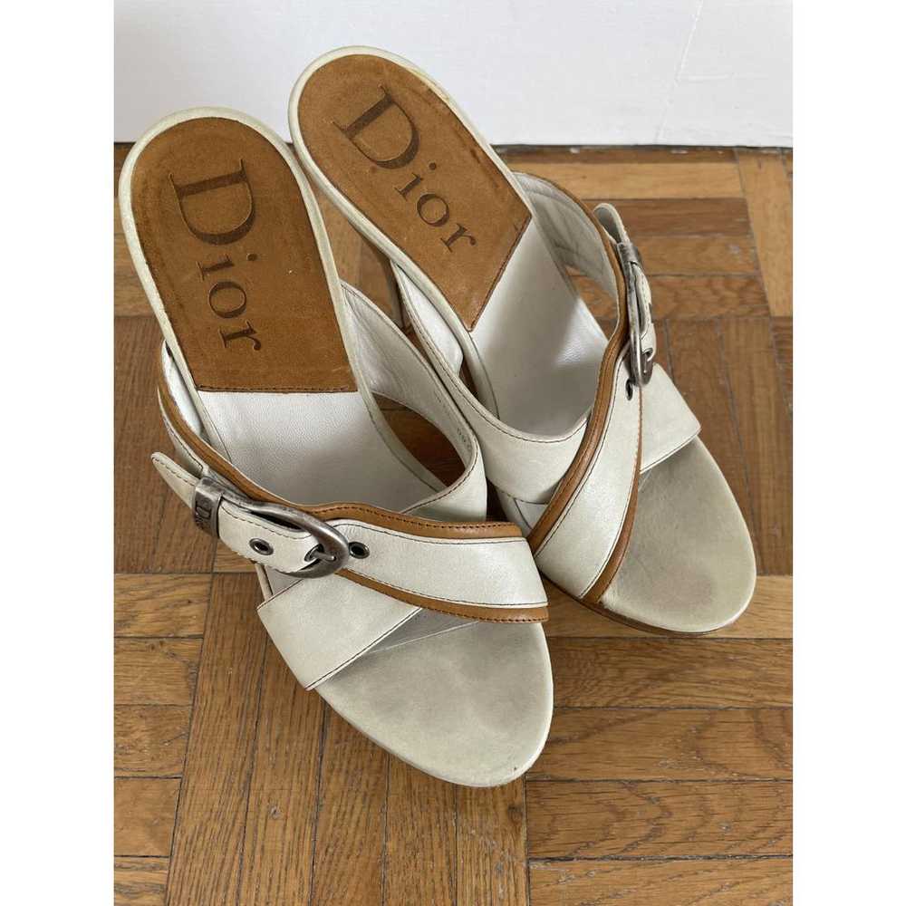 Dior Leather mules & clogs - image 7