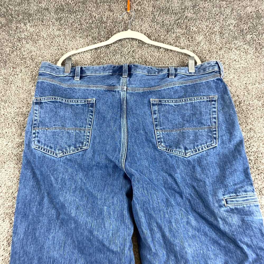 Vintage Lands End Jeans Mens Size 42 Blue Straigh… - image 4