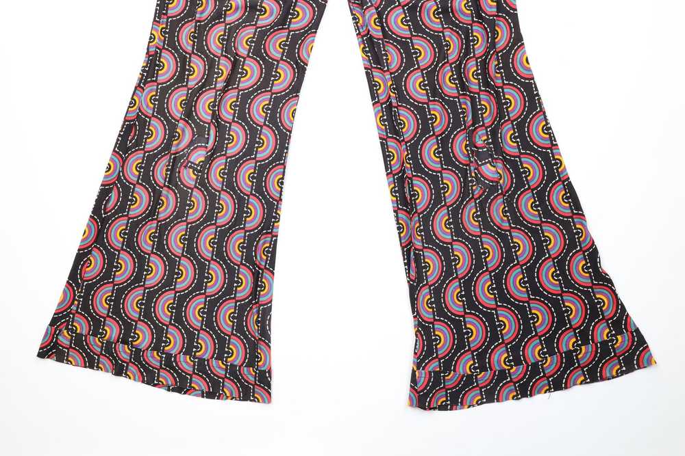 Vintage Vintage 60s 70s Rainbow Psychedelic Knit … - image 4