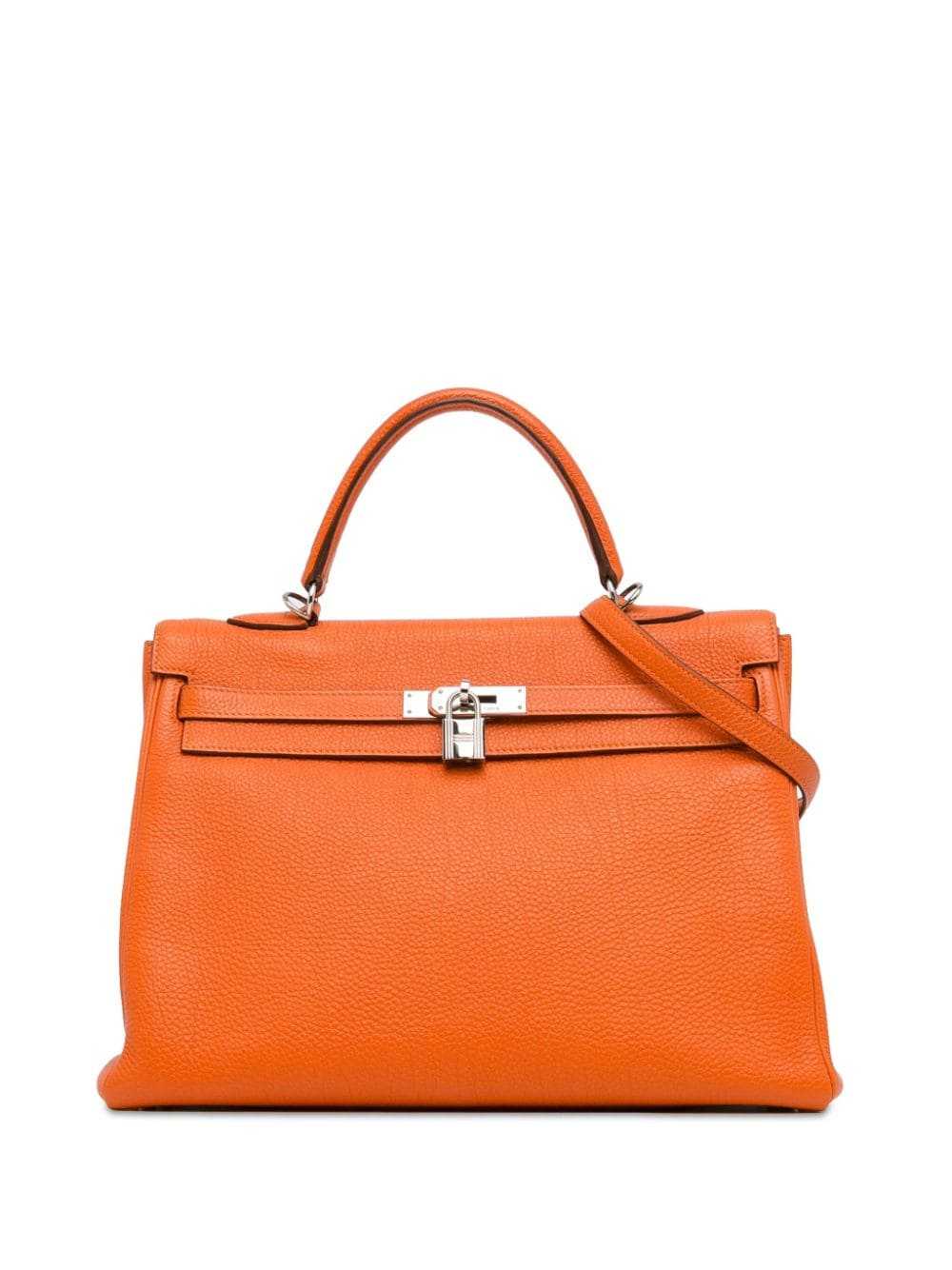 Hermès Pre-Owned 2018 Togo Kelly Retourne 32 satc… - image 1