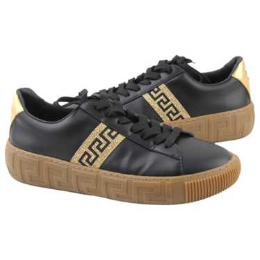 Versace Leather low trainers - image 1