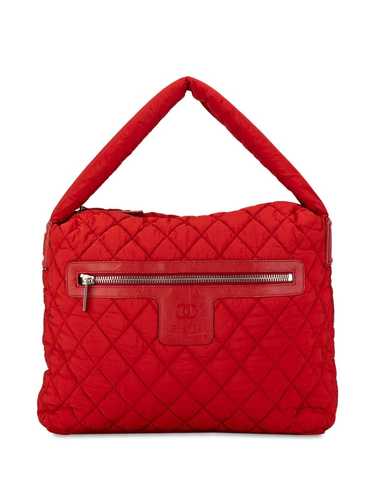 CHANEL Pre-Owned 2009-2010 Quilted Nylon Coco Coco