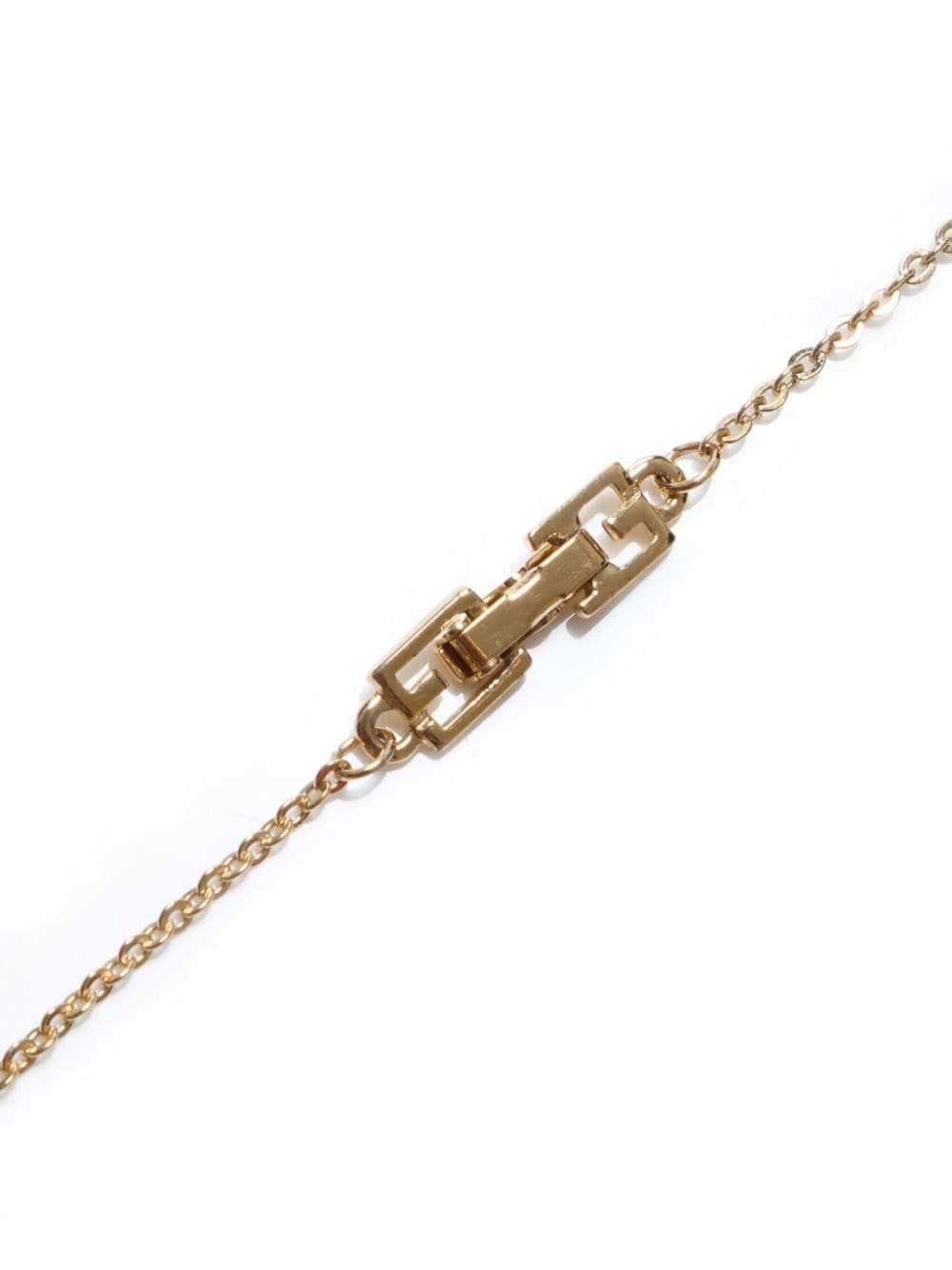 Givenchy Pre-Owned G-logo rhinestone necklace - G… - image 3