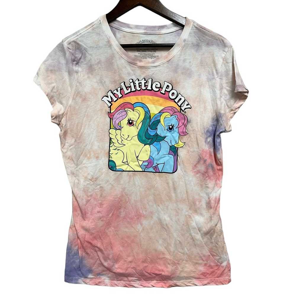 My Little Pony XXL Tie-Dye T-Shirt 2021 Rainbow P… - image 1