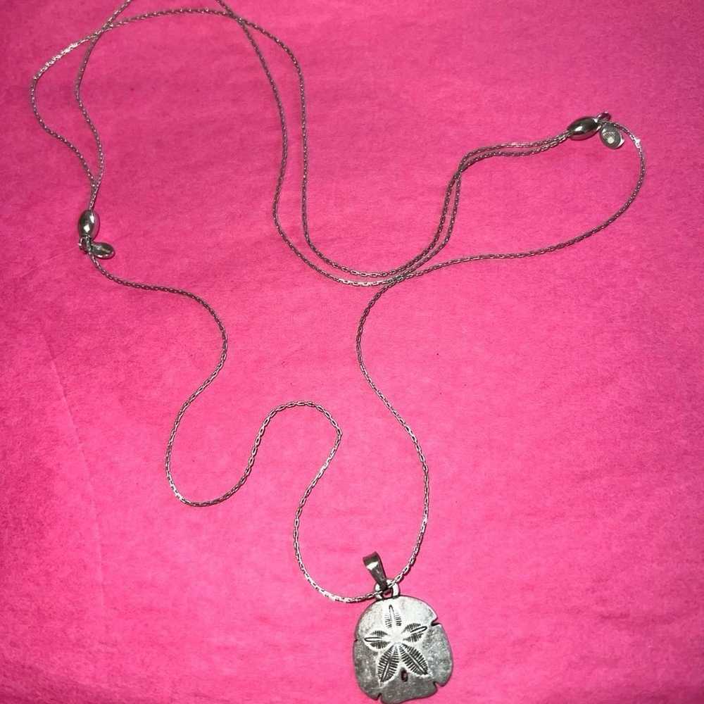 Vintage Alex and Ani Sand Dollar Expandable Neckl… - image 5