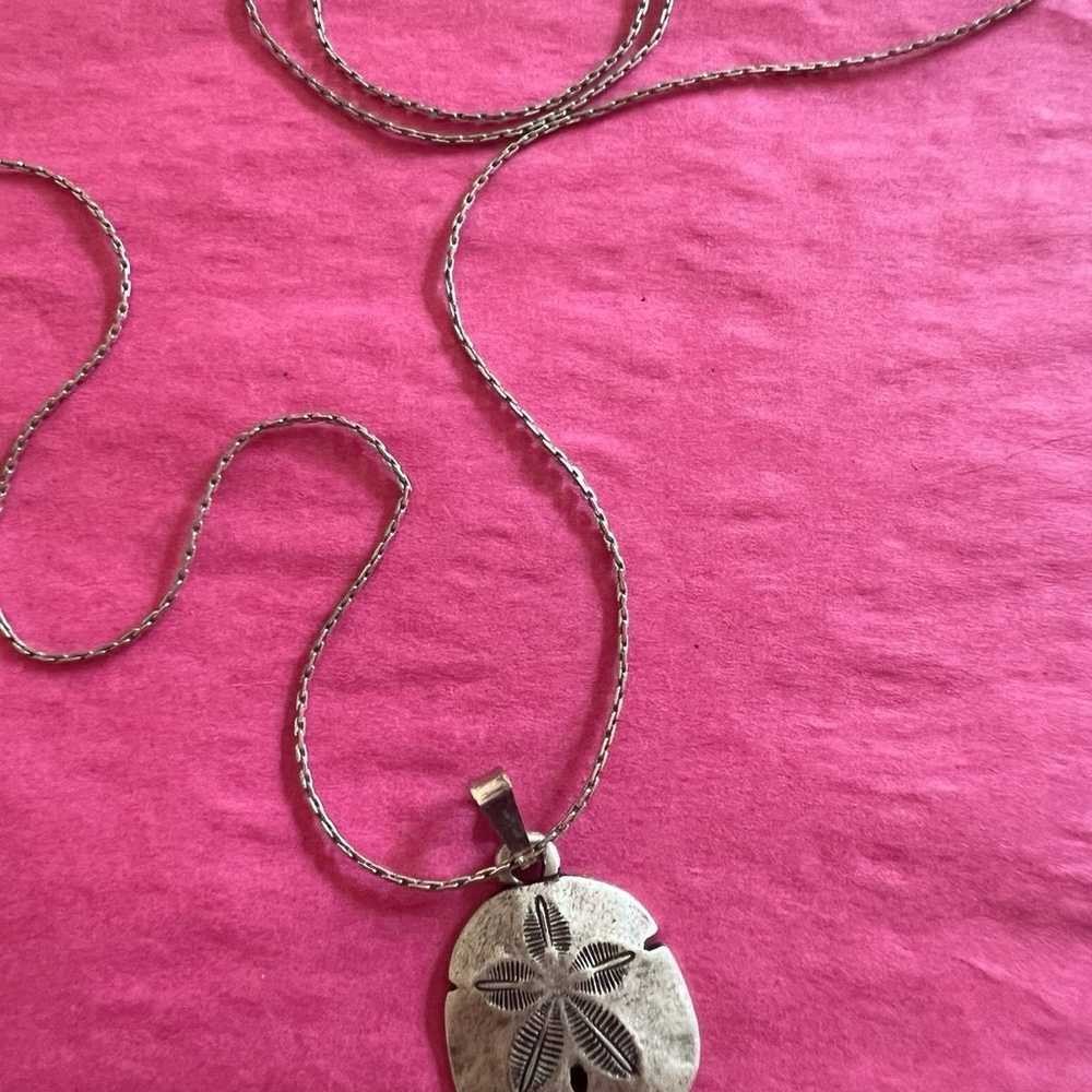 Vintage Alex and Ani Sand Dollar Expandable Neckl… - image 6