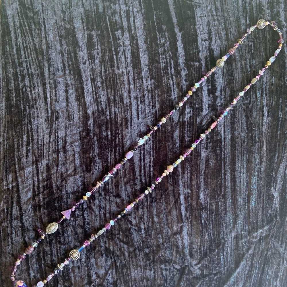 World Tribe Purple Treasure Necklace - image 2