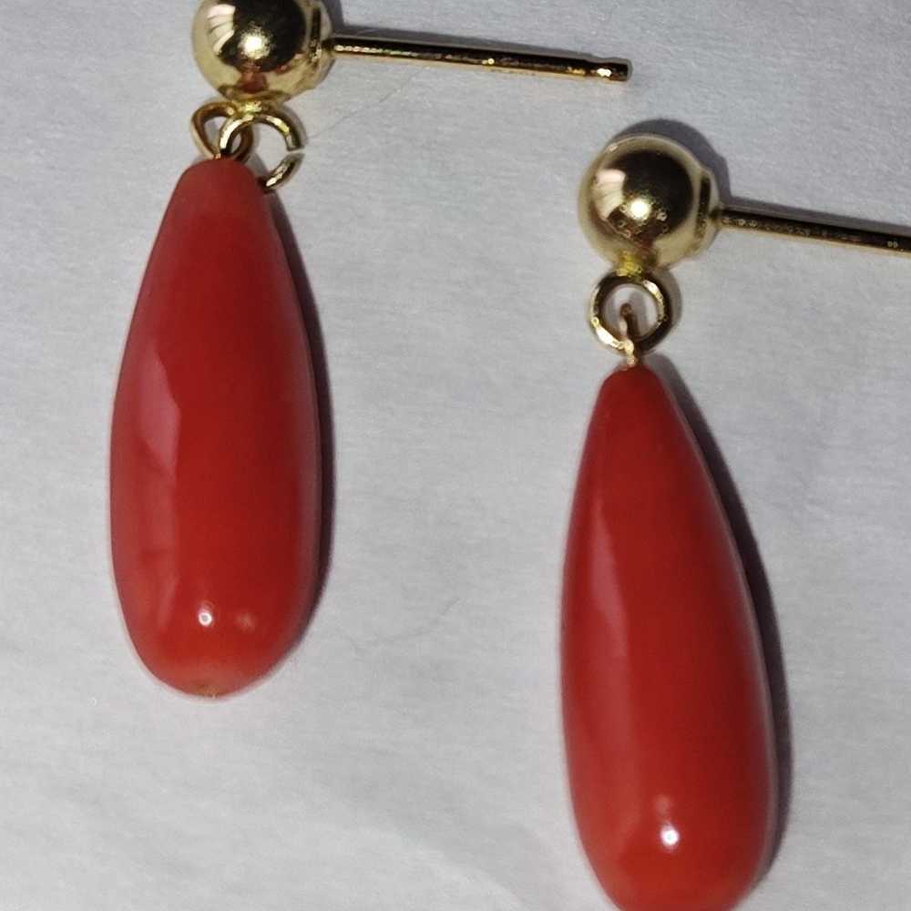 Red Italian Coral Vintage Natural Mediterranean R… - image 11