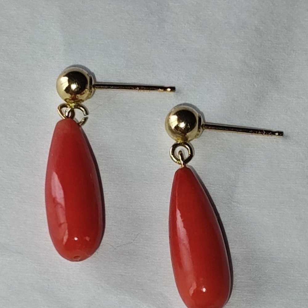 Red Italian Coral Vintage Natural Mediterranean R… - image 12