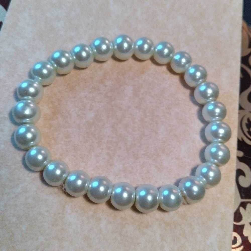 Freshwater Pearls Stretch Bracelet - image 6