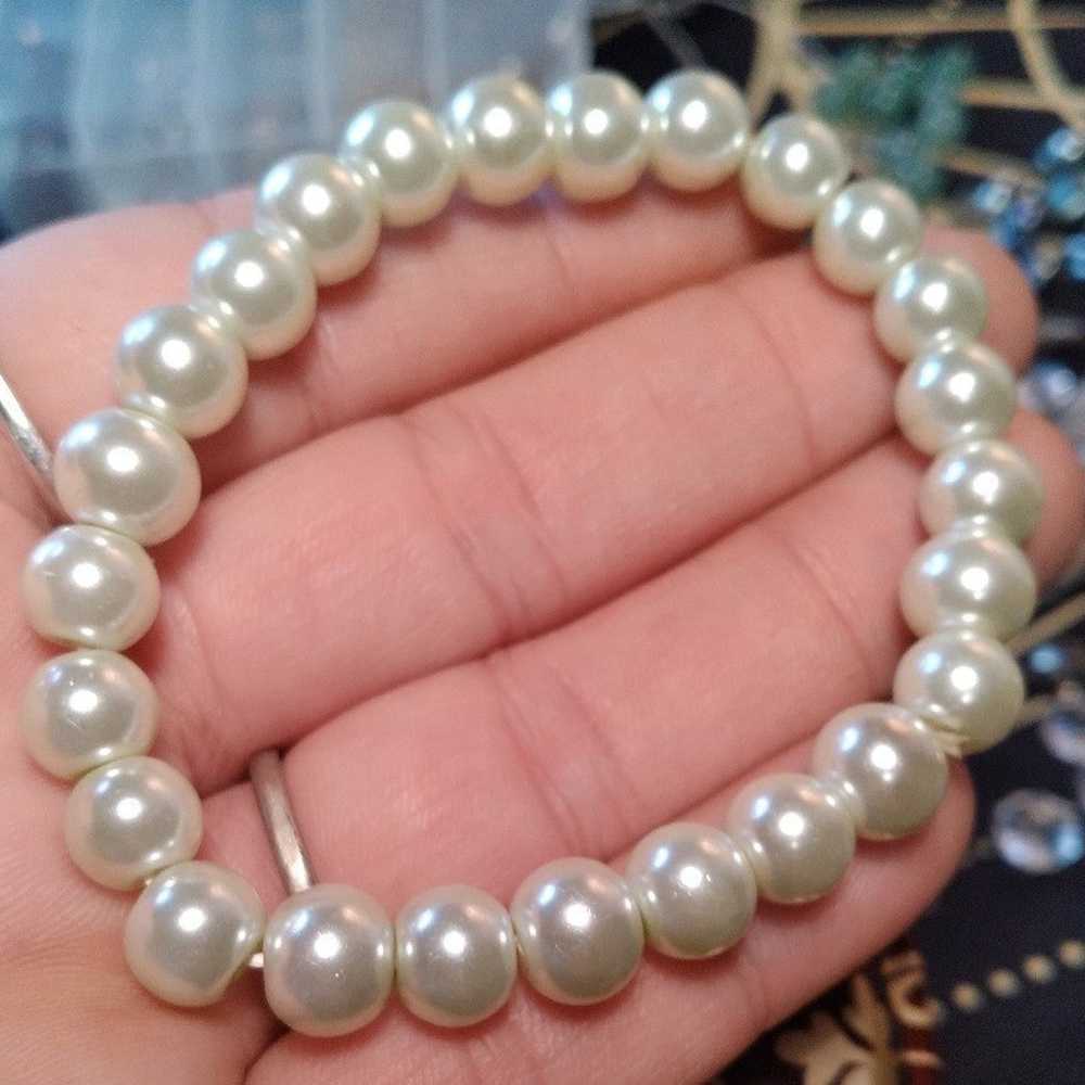 Freshwater Pearls Stretch Bracelet - image 9