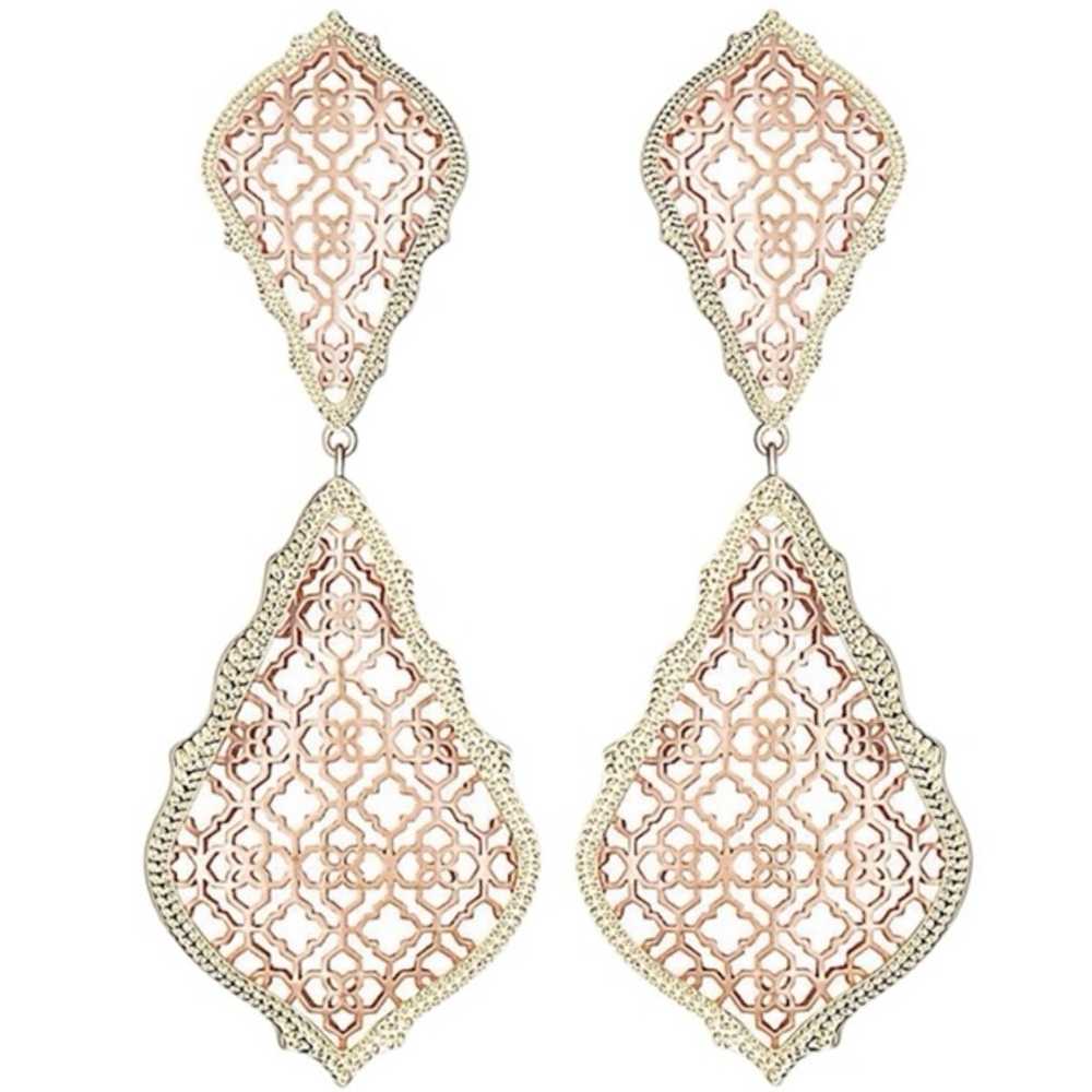 Kendra Scott Adela Earrings in Gold and Rose Gold… - image 9