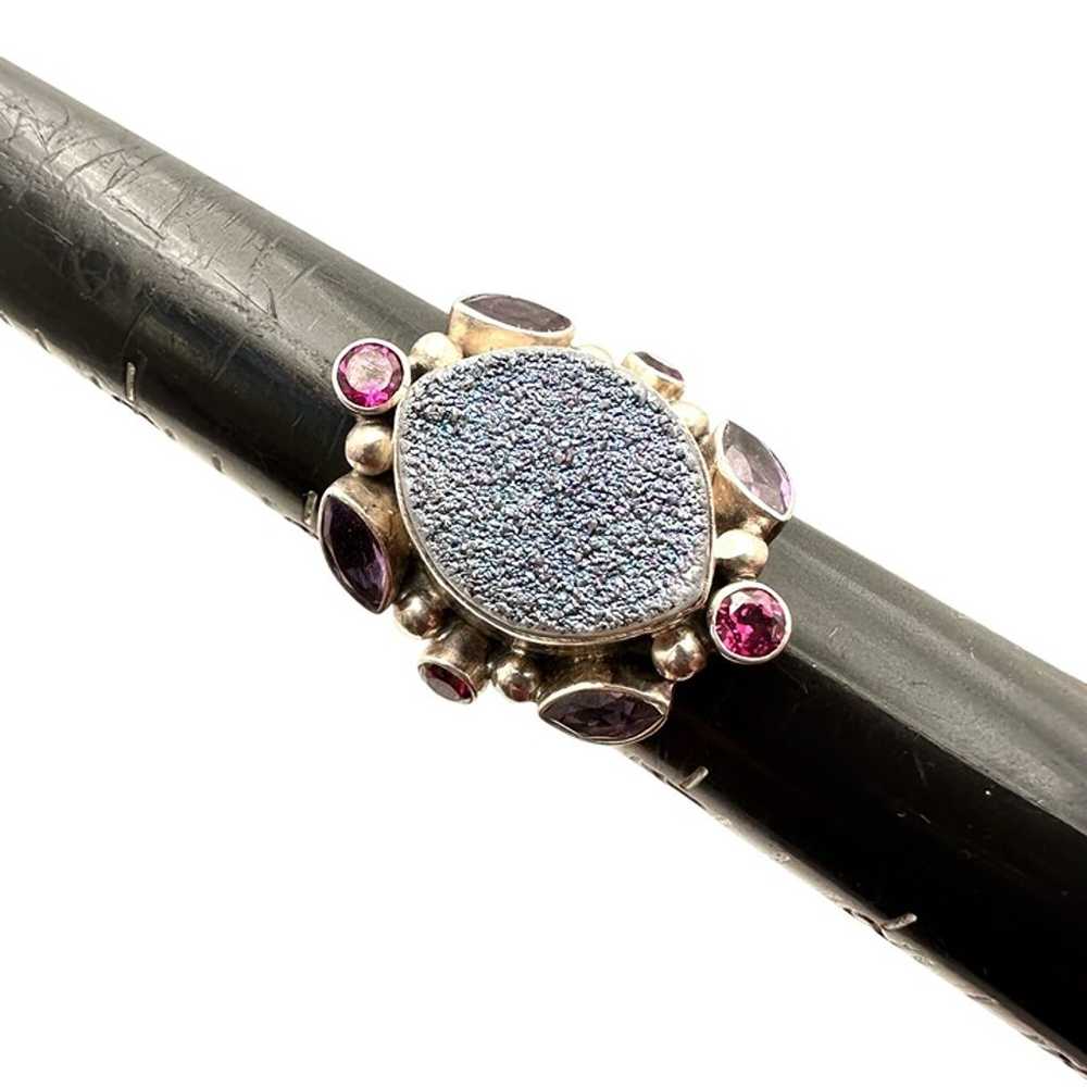 Nicky Butler Womens Ring Druzy Quartz Amethyst St… - image 5