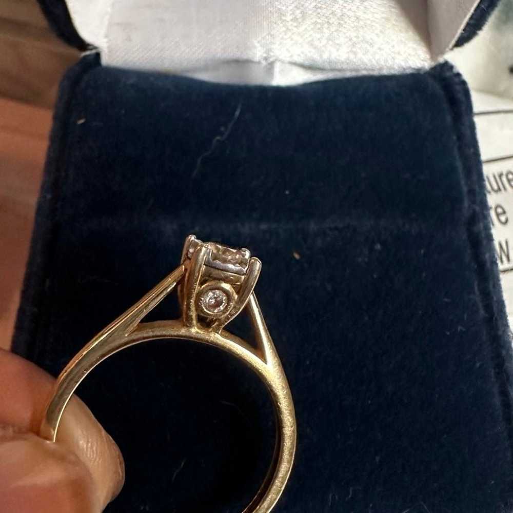 Real diamond ring size 7 - image 3