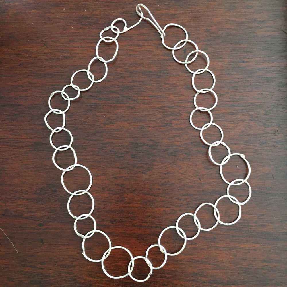 Solid sterling silver necklace - image 3