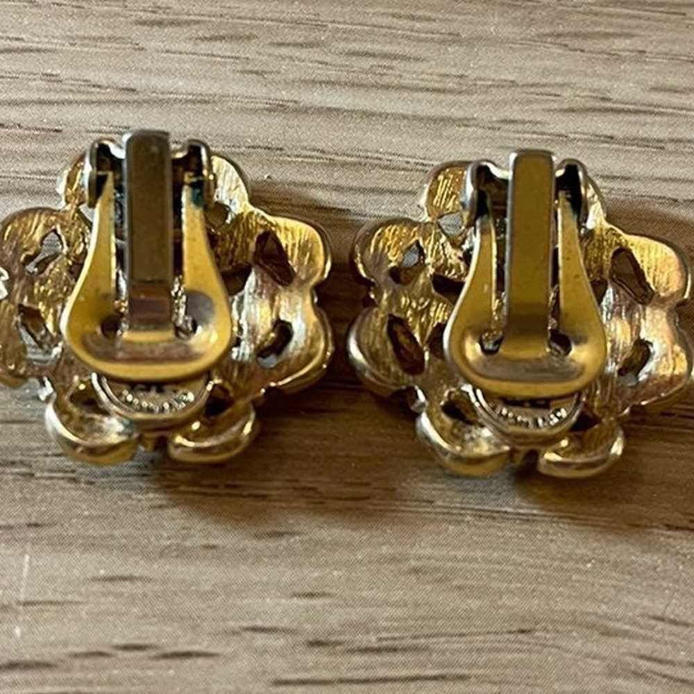 GIVENCHY CLIP ON EARRINGS WOMENS VINTAGE - image 3