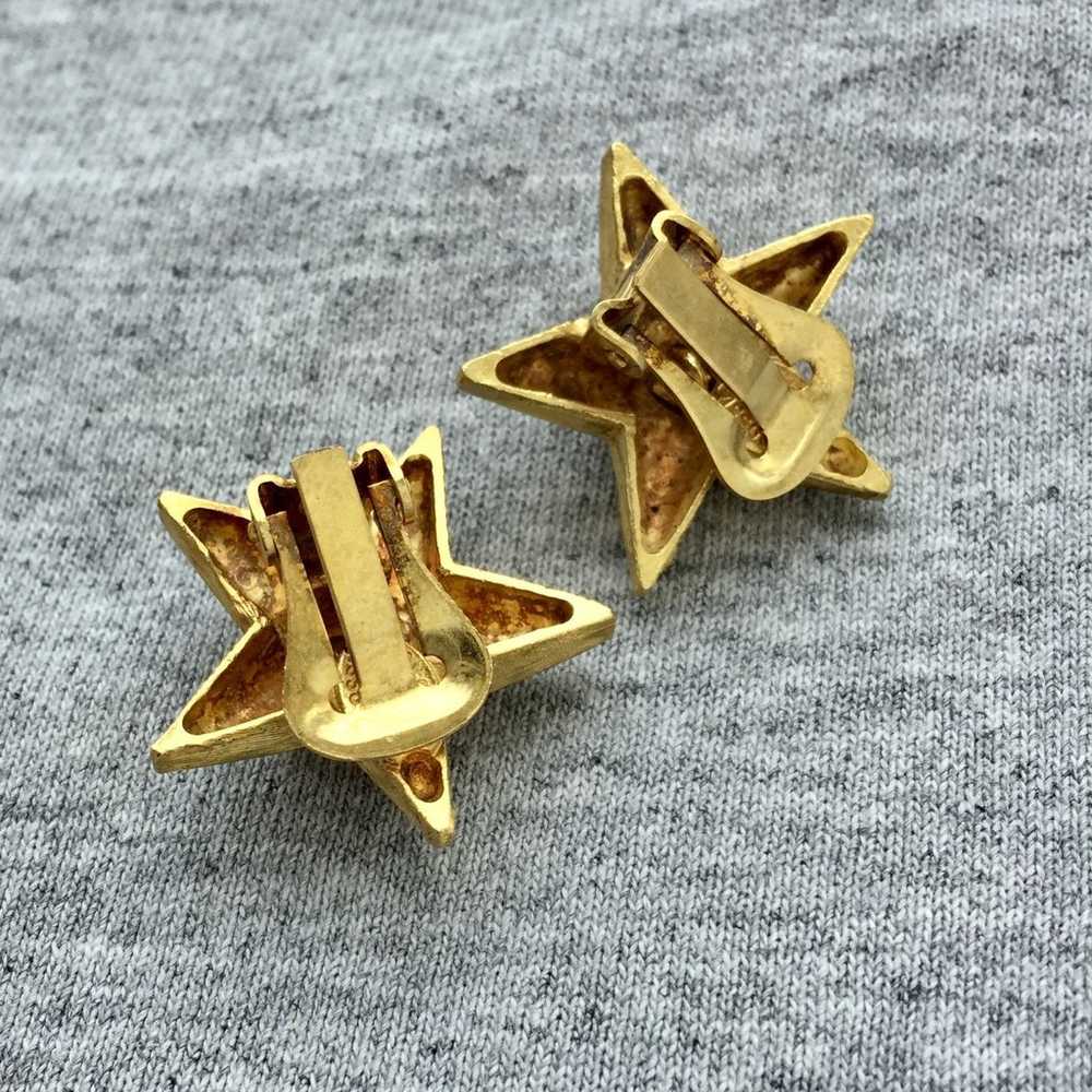 VTG Roxanne Assoulin star earrings - image 2