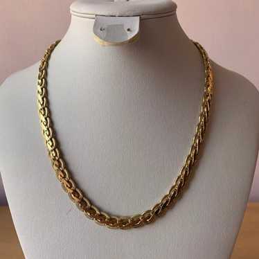 Vintage Italian Thick Gold Tone Chain