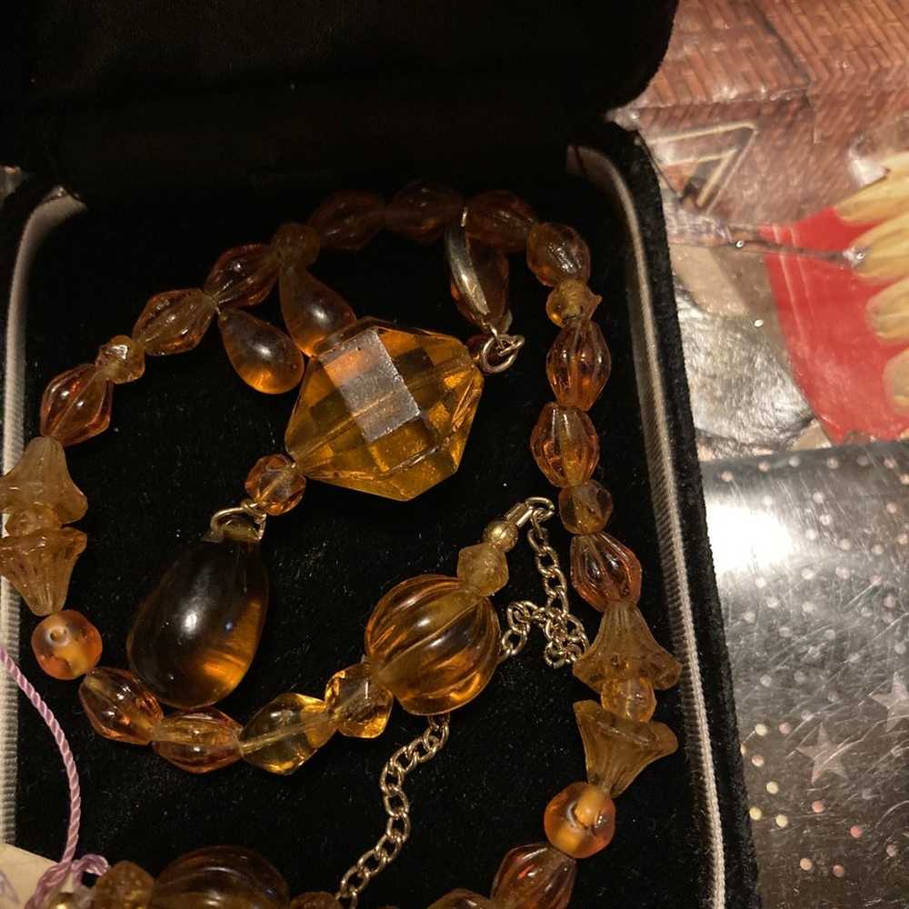 Vintage amber jewelry - image 2