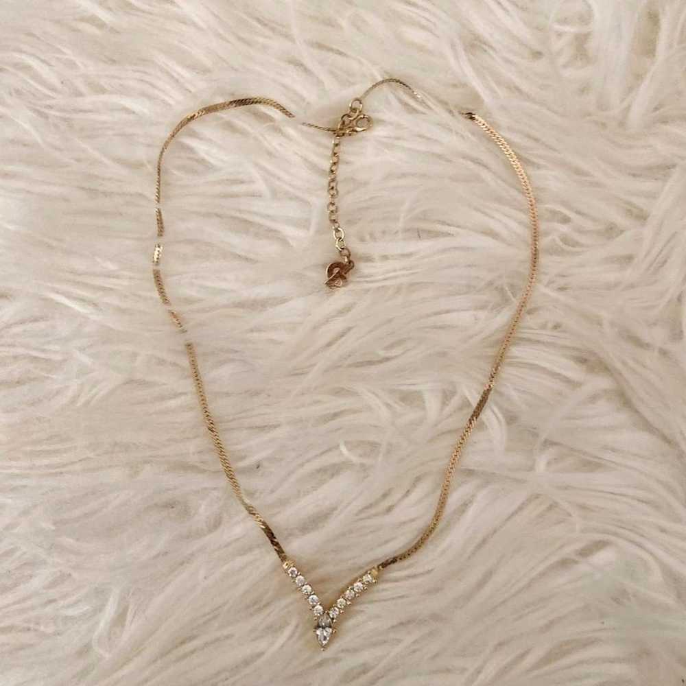 VINTAGE CHRISTIAN DIOR NECKLACE - image 2