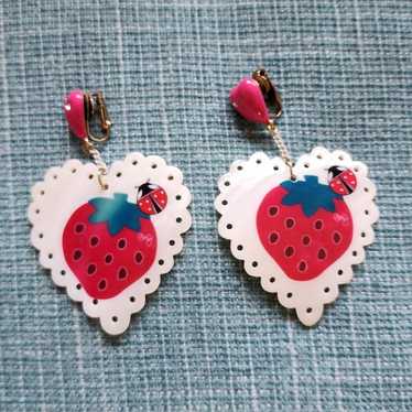 Rare Vintage Betsey Johnson earrings - image 1