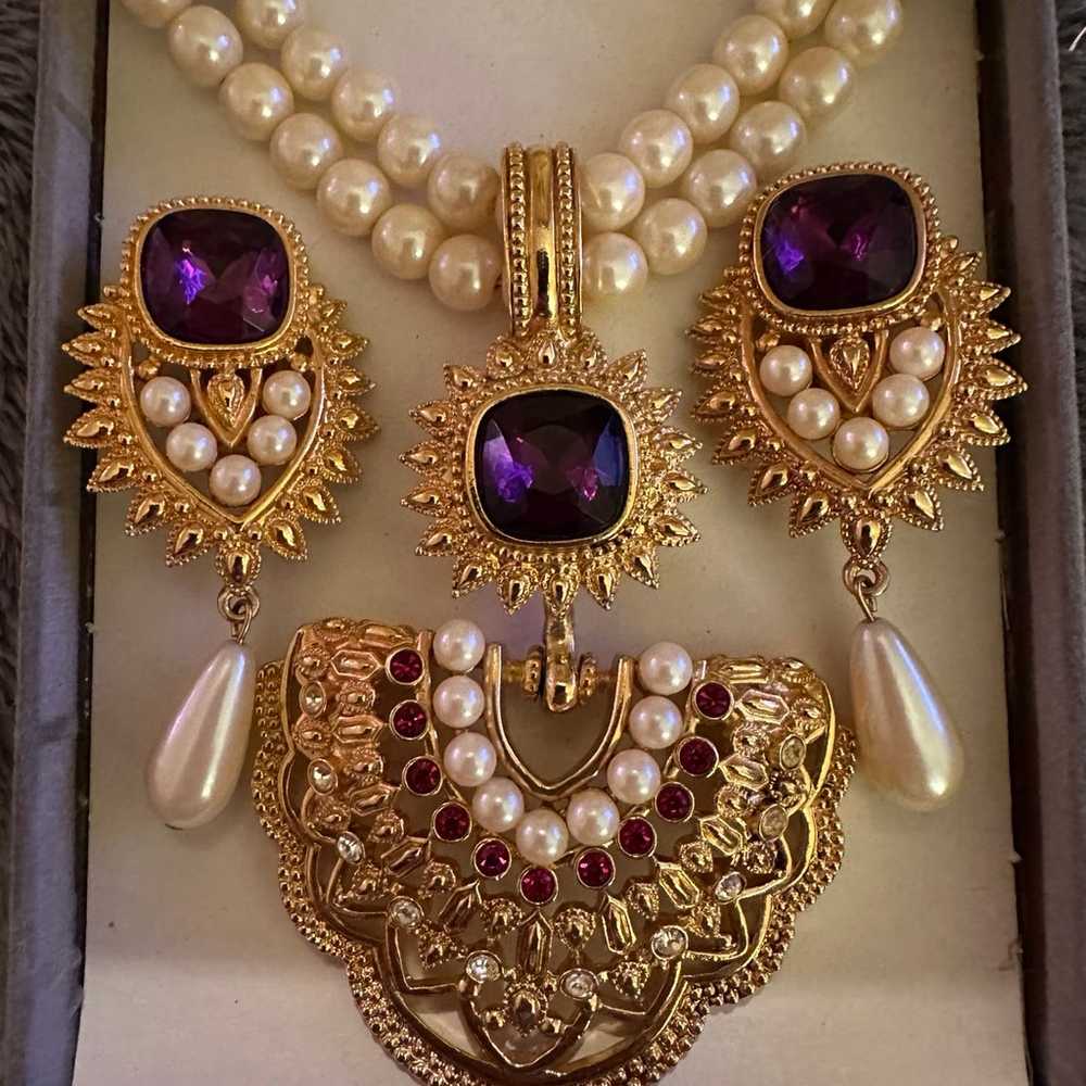 Necklace and earring set - image 1