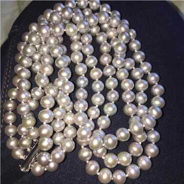 Vintage Genuine Gray Pearls