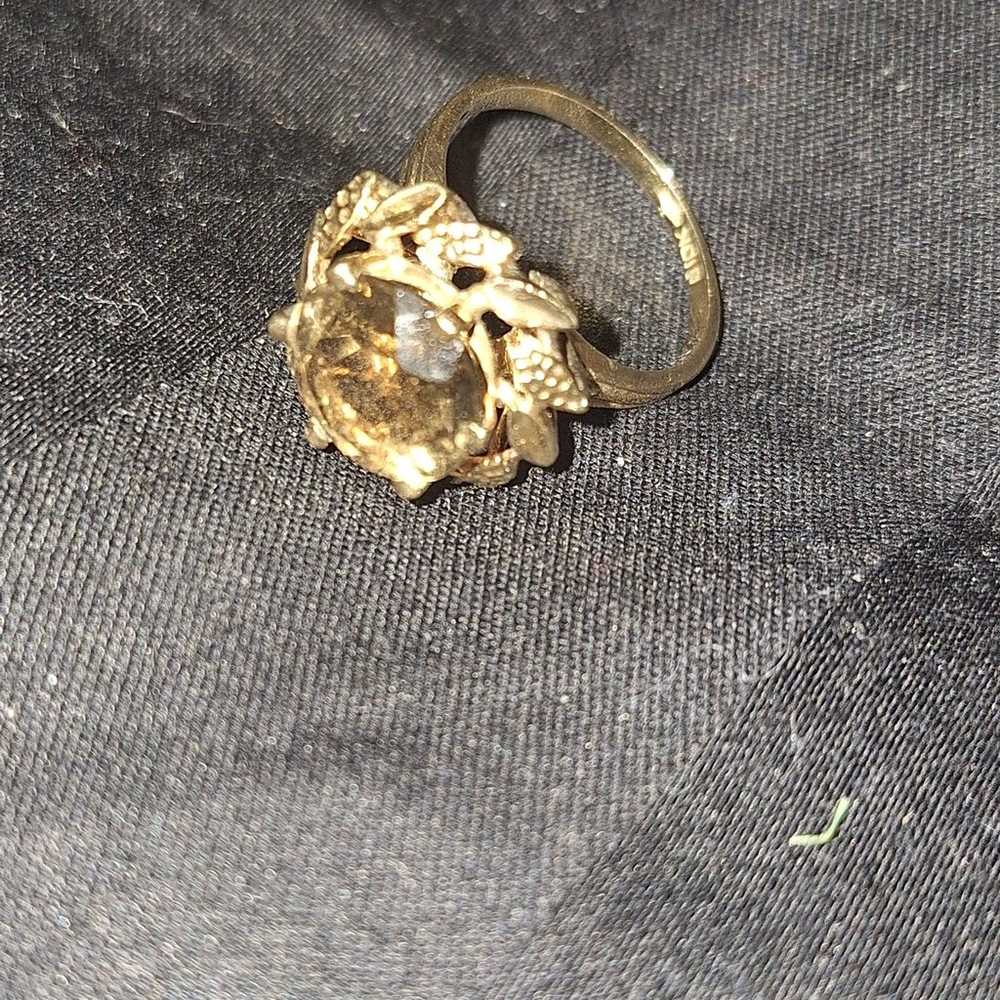 Vintage 10k gold ring - image 1