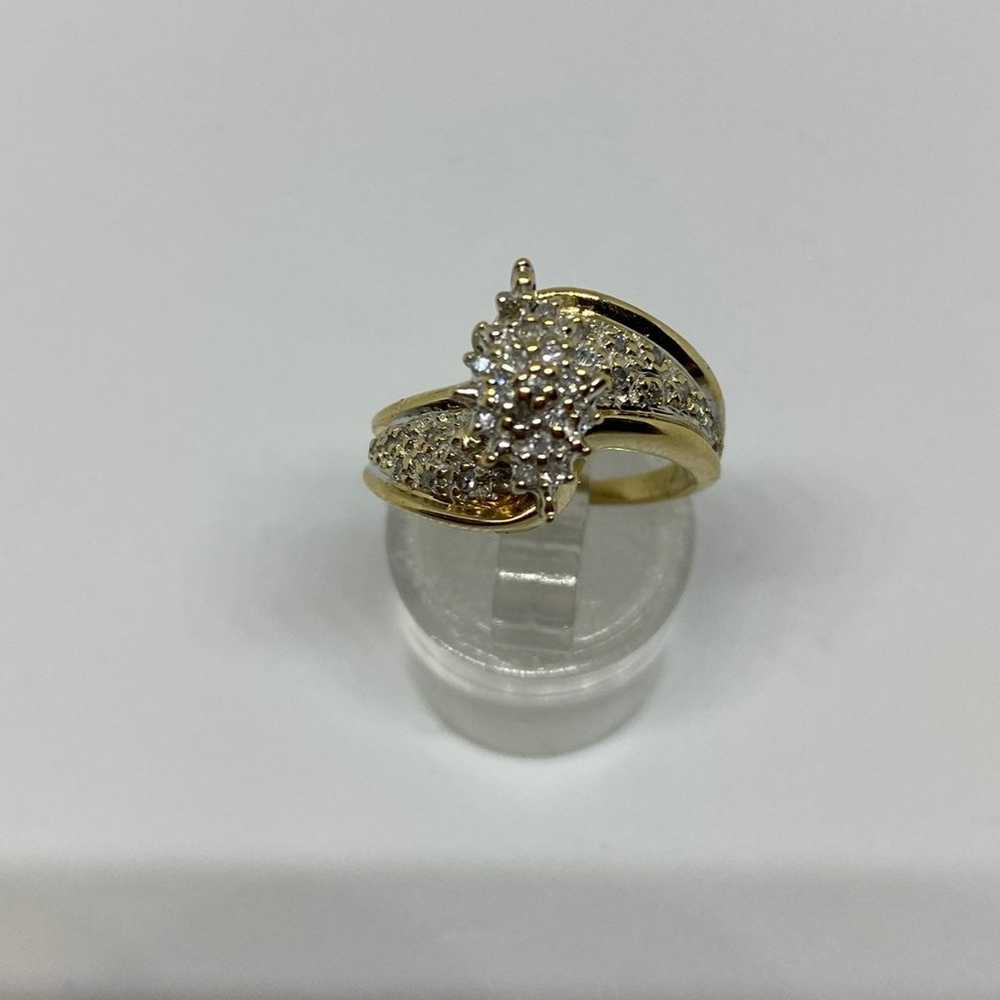 real diamond rings 10k solid gold $3988 - image 11