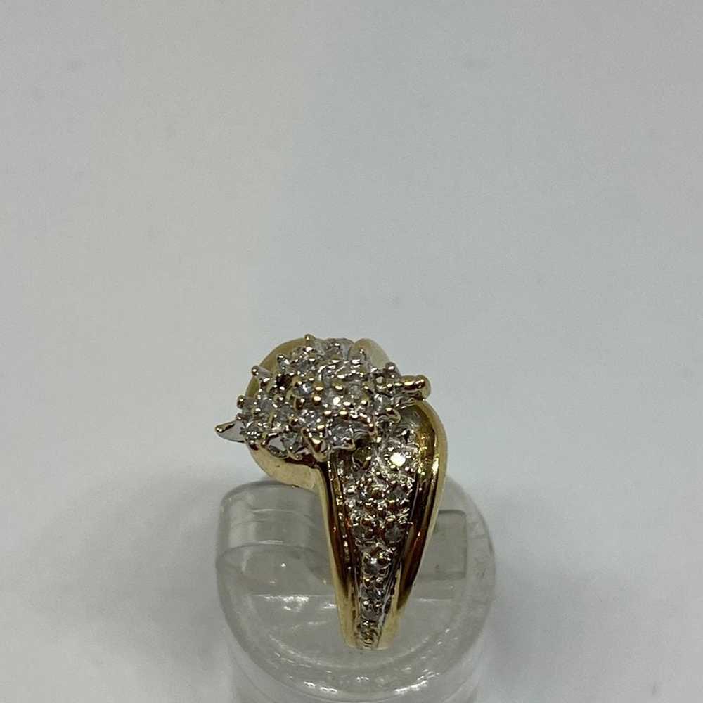 real diamond rings 10k solid gold $3988 - image 12