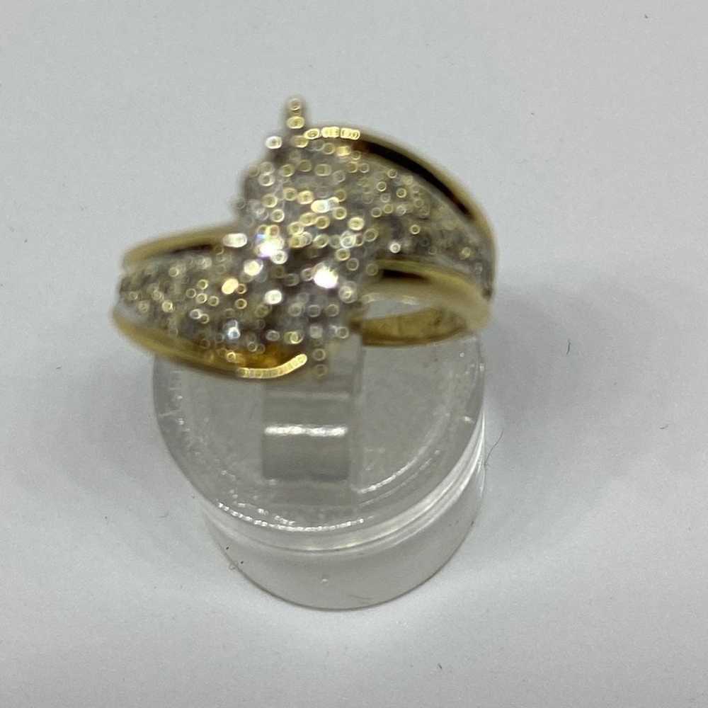 real diamond rings 10k solid gold $3988 - image 4